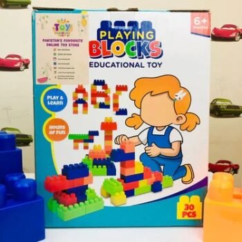 30Pcs Jumbo Educational Blocks