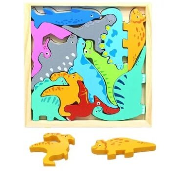 Dino World Wooden Puzzle