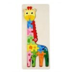 Wooden Giraffe Puzzle#5225-1046