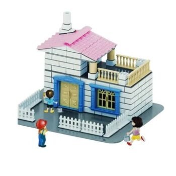 Architect Villa With Lights Building