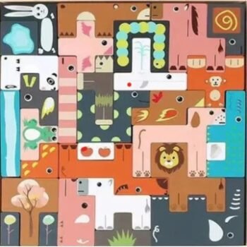 Creative Animal Wooden Jigsaw Puzzle
