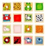 Animal Texture Matching Puzzle