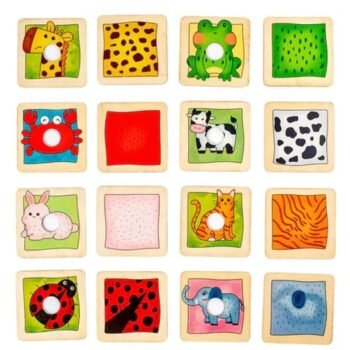 Animal Texture Matching Puzzle