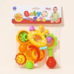 Baby Rattles Pack Of 5 Set Multicolor