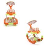 Baby Walker-Canopy & Push Bar