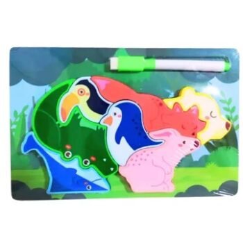 Rabbit, Crocodile & More Animal Puzzle