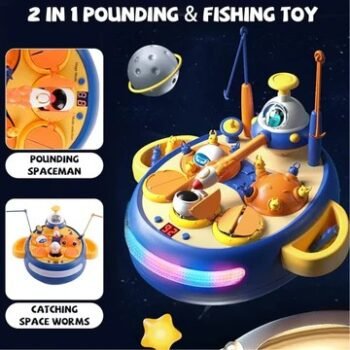 Space Whack-a-Mole Game Board