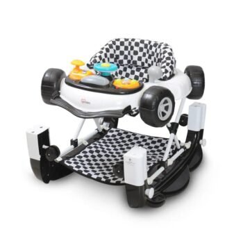Tinnies Baby Walker Black-Car Shape