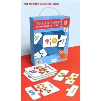 Number Knowledge Puzzle-45 Pcs