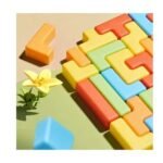 3D Russian Building Puzzle Block