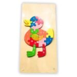 Colorful Wooden Duck Puzzle