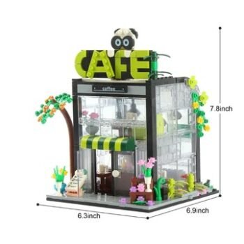 Coffee Shop Building Bricks (589 Pcs)