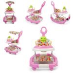 3-in-1 Baby Walker Frog-Pink