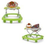 Smiley Face Baby Walker – Green