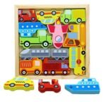 Vehicles Wooden Puzzle