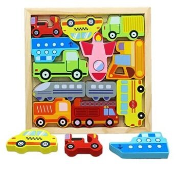 Vehicles Wooden Puzzle