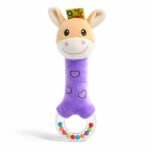Baby Soft Rattle Lama Purple