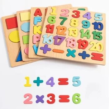 Wooden Puzzle for Toddlers