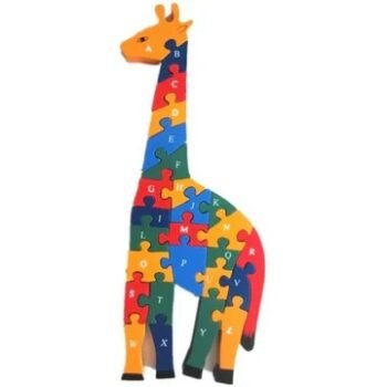 3D Wooden Giraffe Jigsaw Puzzle