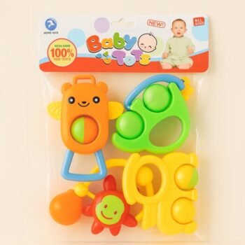 Baby Rattles Pack-6 Set Multicolor