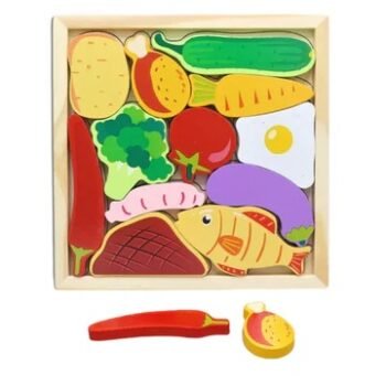 Food Adventure Wooden Puzzle
