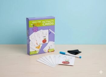 ABC,123 Word Write/Wipe Card-812