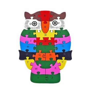 3D Wooden Owl Jigsaw Puzzle