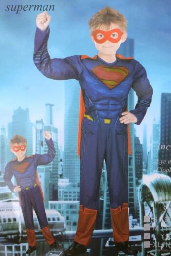 Superman Costume With Eye Mask