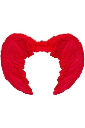 Feather Angel Wings-Red 21" x 14"
