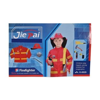 Jie Pai Fire Fighter Costume 8 Pcs