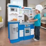 Gourmet Prep Serve Kitchen-Blue
