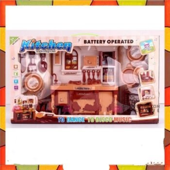 Battery Operated Kitchen Play Set