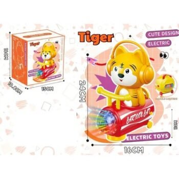 Electric Cute Tiger Car Toy