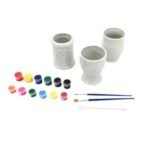 DIY Porcelain Cup Painting-9pcs