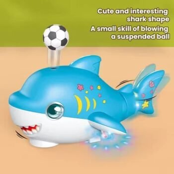 Electric Musical Ball Blowing Shark