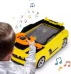 Steering Wheel Racing Car Game