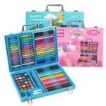 Drawing And Coloring Kit 128 Pcs