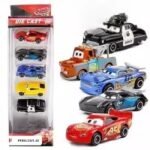 Pack Of 5 Mc Queen Metalt Car