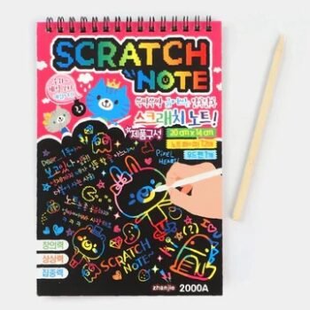 Scratch Note Books Creative Drawing Pad