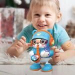 Battery Operated Cute Musician Bear